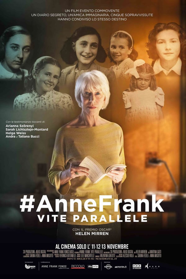 Cover of the movie #AnneFrank. Vite parallele