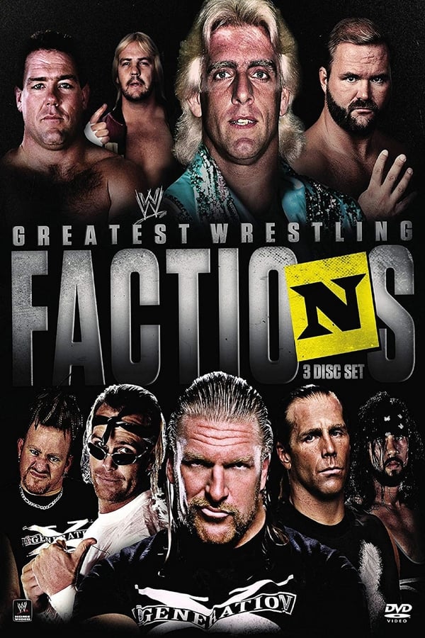 Cover of the movie WWE Greatest Wrestling Factions
