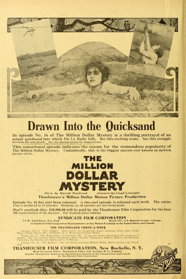 Cover of the movie The Million Dollar Mystery