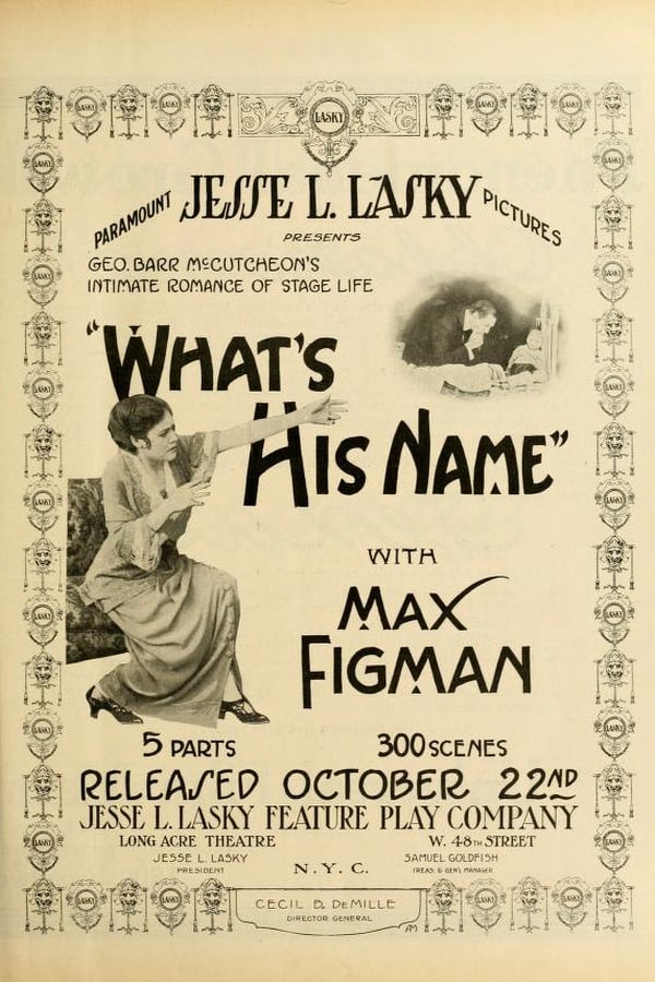 Cover of the movie What's His Name