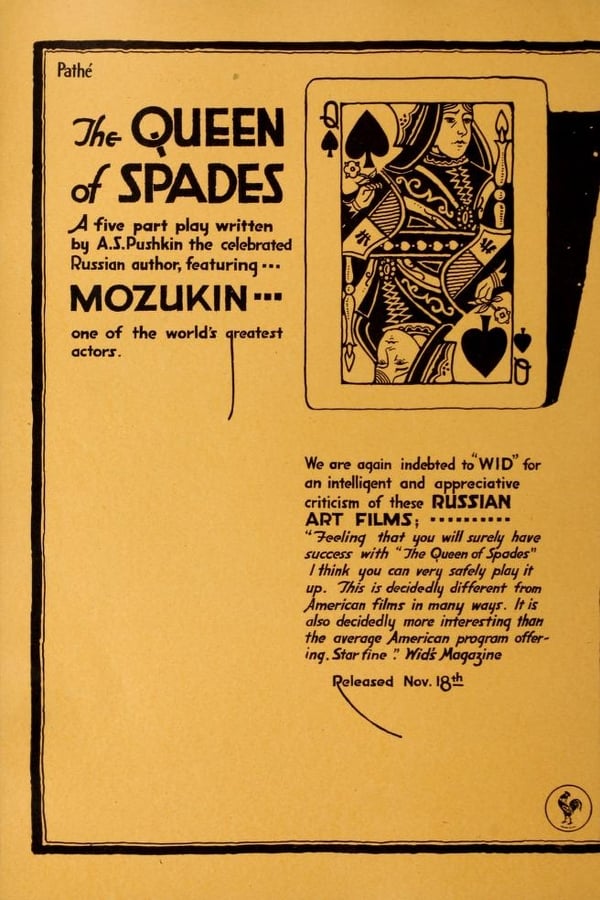 Cover of the movie The Queen of Spades