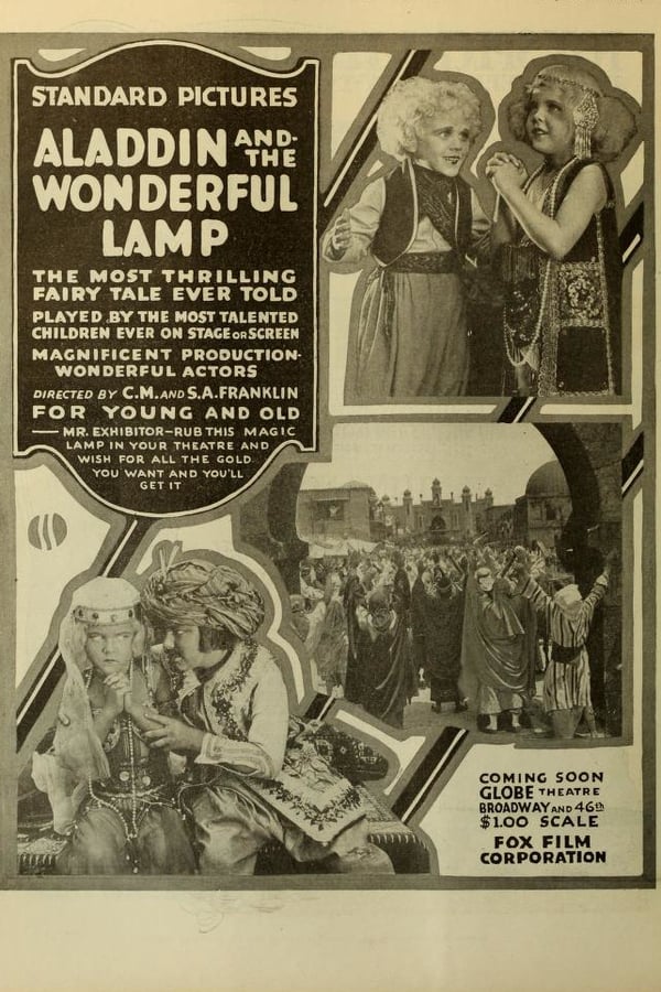 Cover of the movie Aladdin and the Wonderful Lamp
