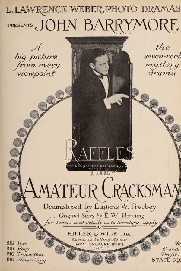 Cover of the movie Raffles, the Amateur Cracksman