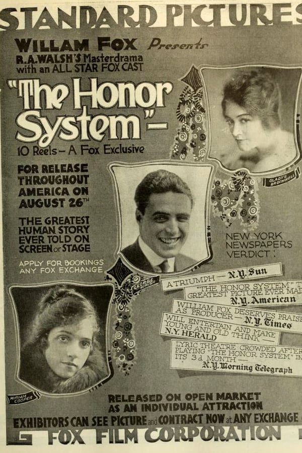 Cover of the movie The Honor System