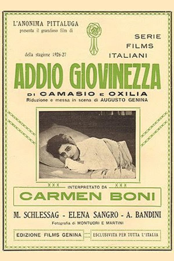 Cover of the movie Addio giovinezza!