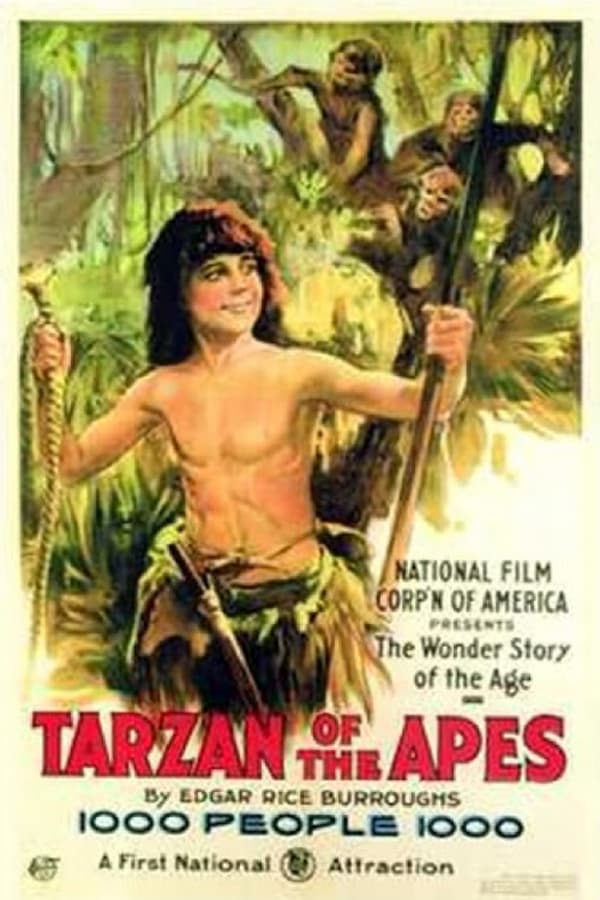 Cover of the movie Tarzan of the Apes