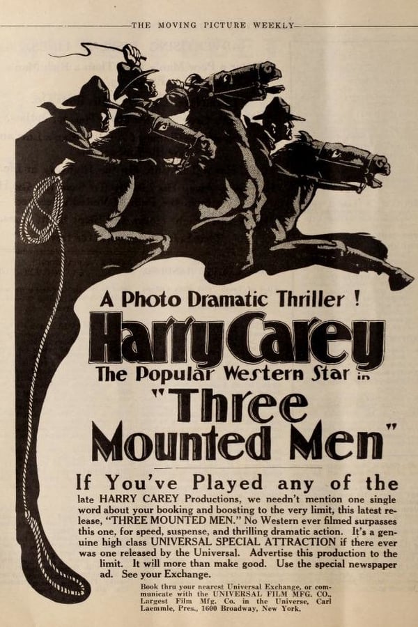 Cover of the movie Three Mounted Men
