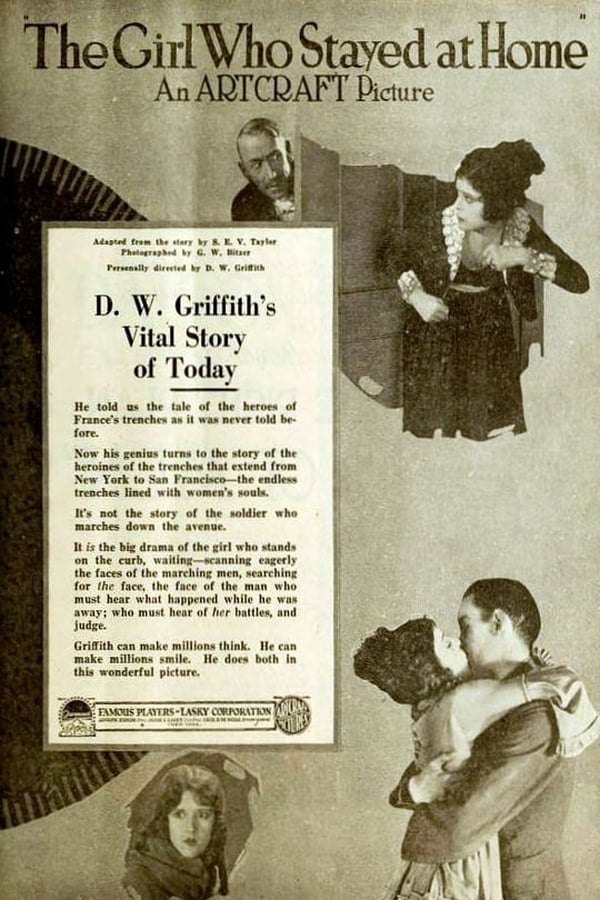 Cover of the movie The Girl Who Stayed at Home