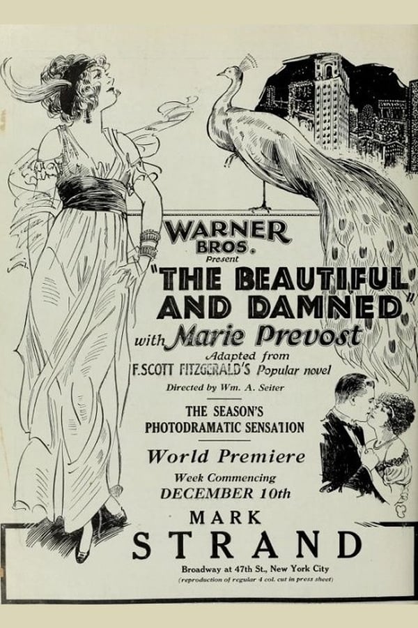 Cover of the movie The Beautiful and Damned