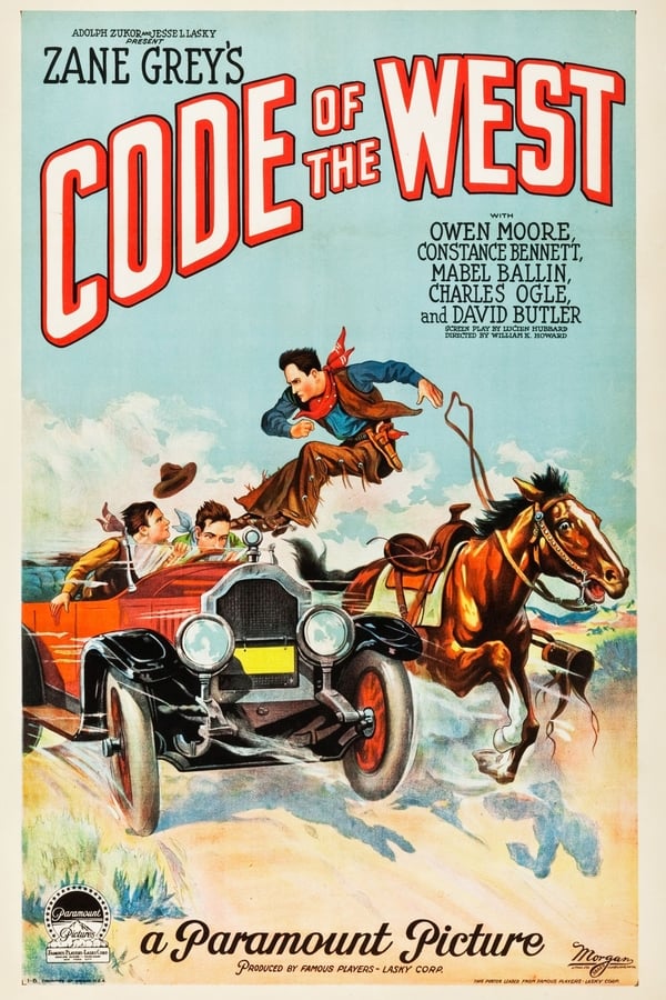Cover of the movie Code of the West