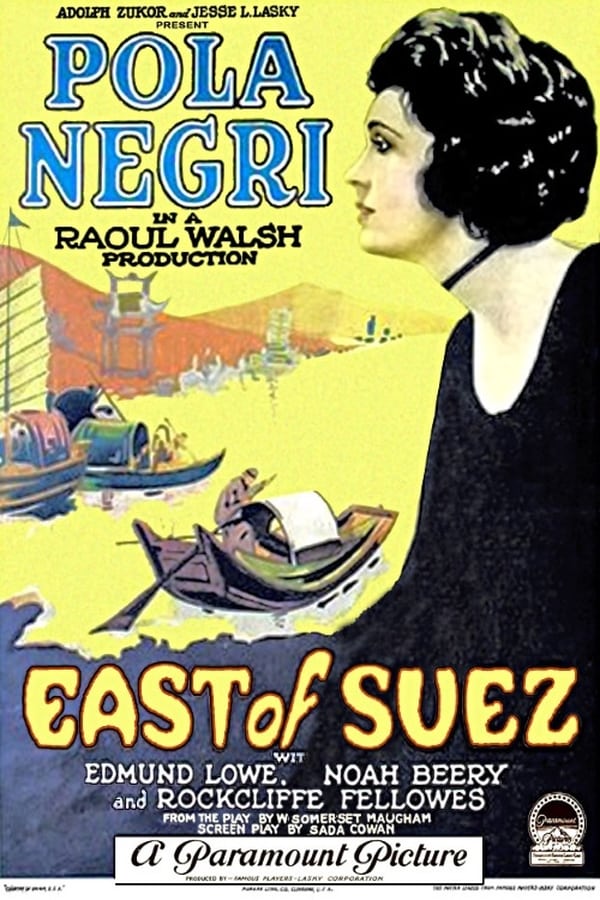 Cover of the movie East of Suez