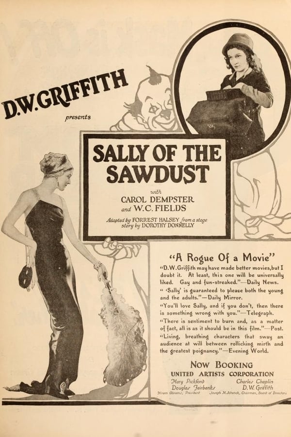 Cover of the movie Sally of the Sawdust