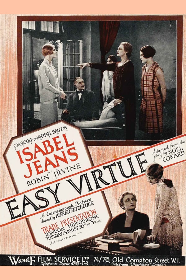 Cover of the movie Easy Virtue