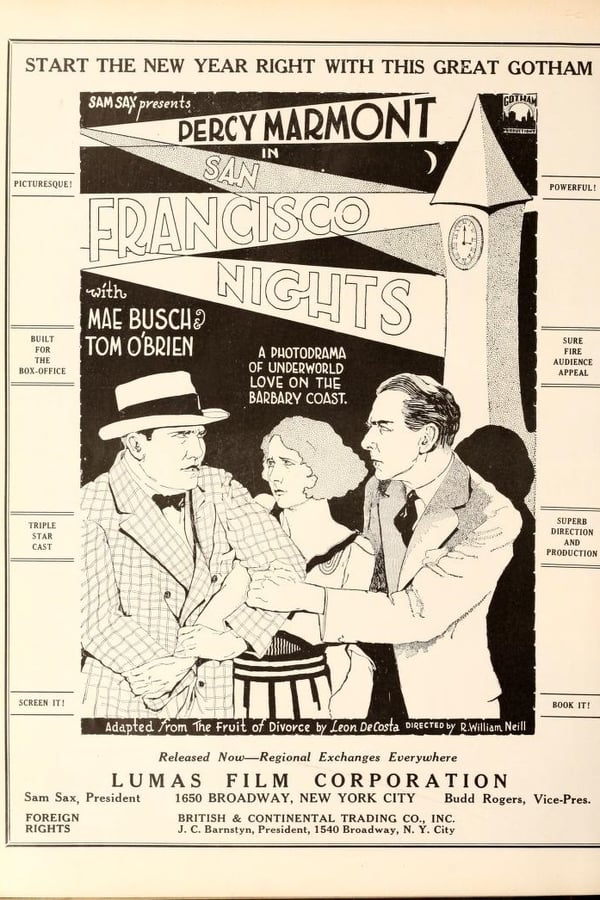 Cover of the movie San Francisco Nights