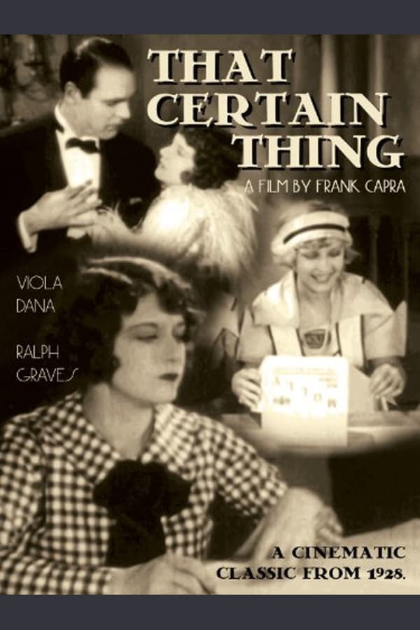 Cover of the movie That Certain Thing