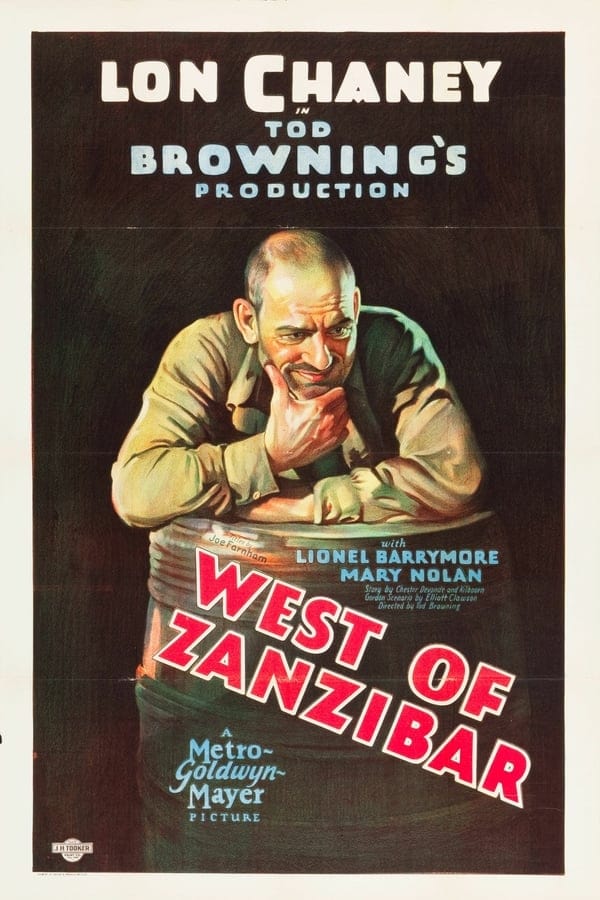 Cover of the movie West of Zanzibar