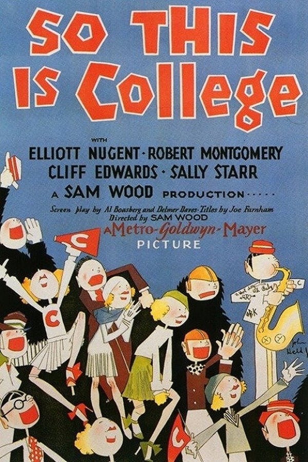 Cover of the movie So This Is College