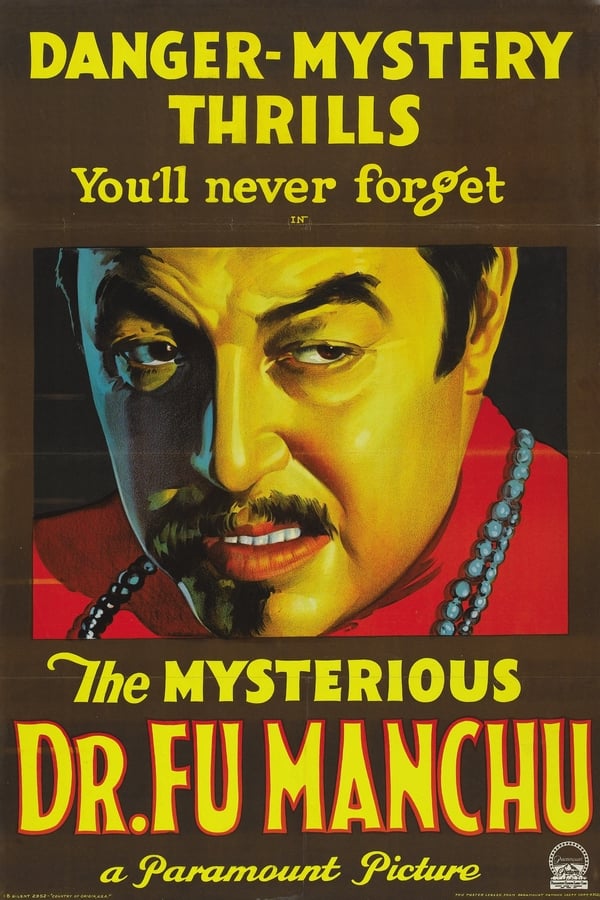 Cover of the movie The Mysterious Dr. Fu Manchu