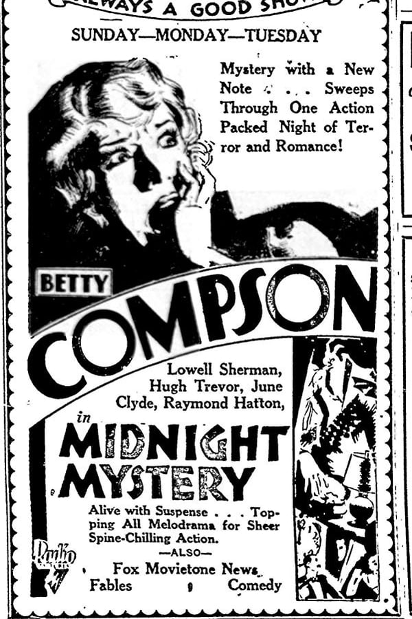 Cover of the movie Midnight Mystery