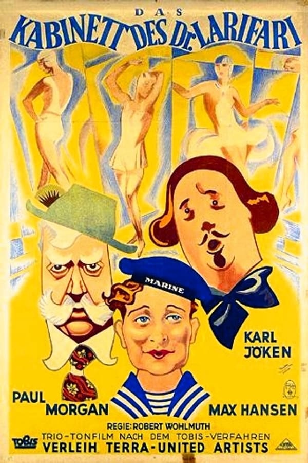 Cover of the movie The Cabinet of Dr. Larifari