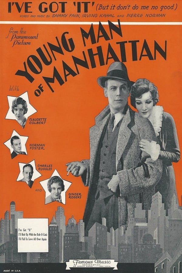 Cover of the movie Young Man of Manhattan