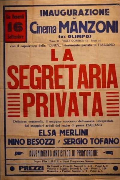 Cover of the movie The Private Secretary
