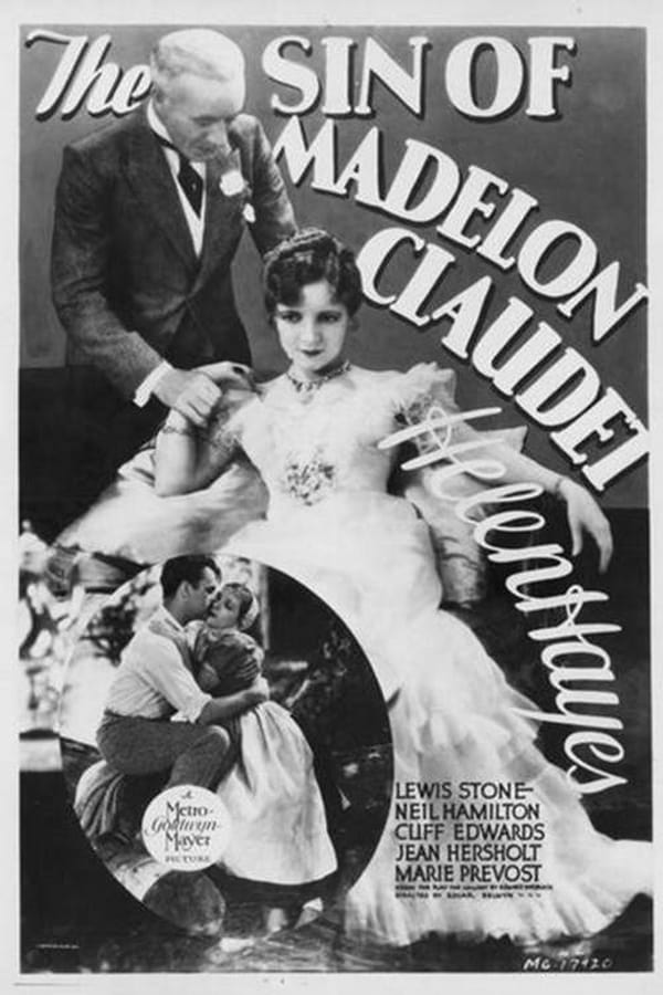 Cover of the movie The Sin of Madelon Claudet