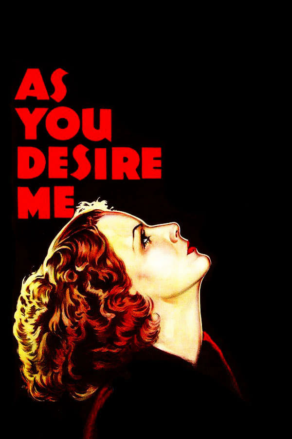 Cover of the movie As You Desire Me