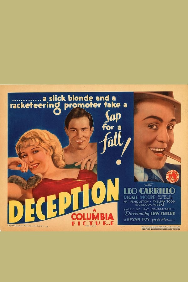 Cover of the movie Deception