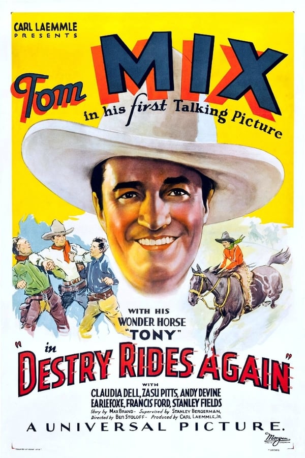 Cover of the movie Destry Rides Again