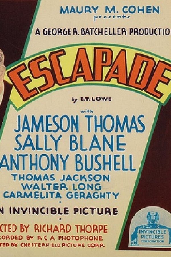 Cover of the movie Escapade