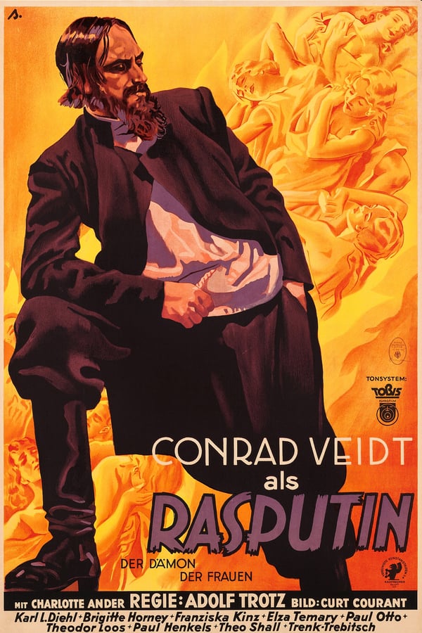Cover of the movie Rasputin, Demon of the Women