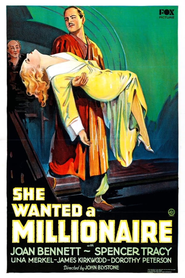 Cover of the movie She Wanted a Millionaire