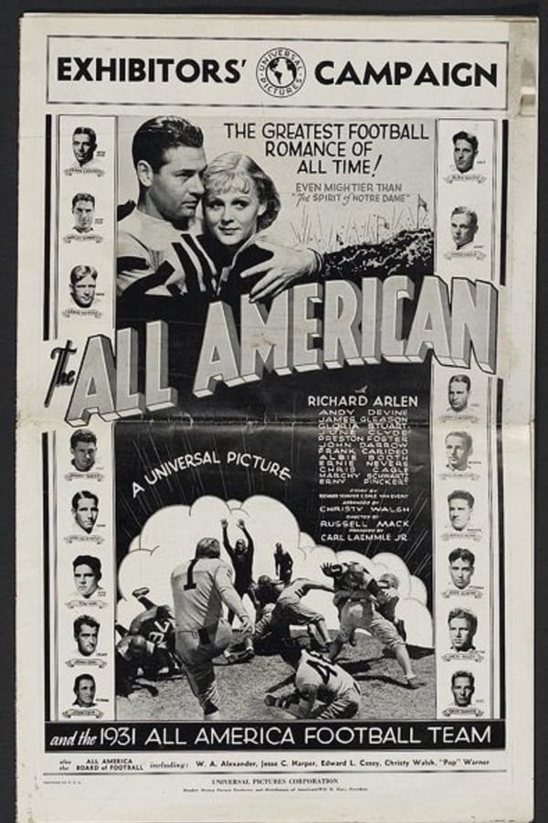 Cover of the movie The All-American