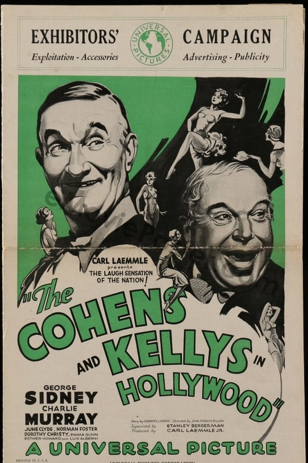 Cover of the movie The Cohens and Kellys in Hollywood