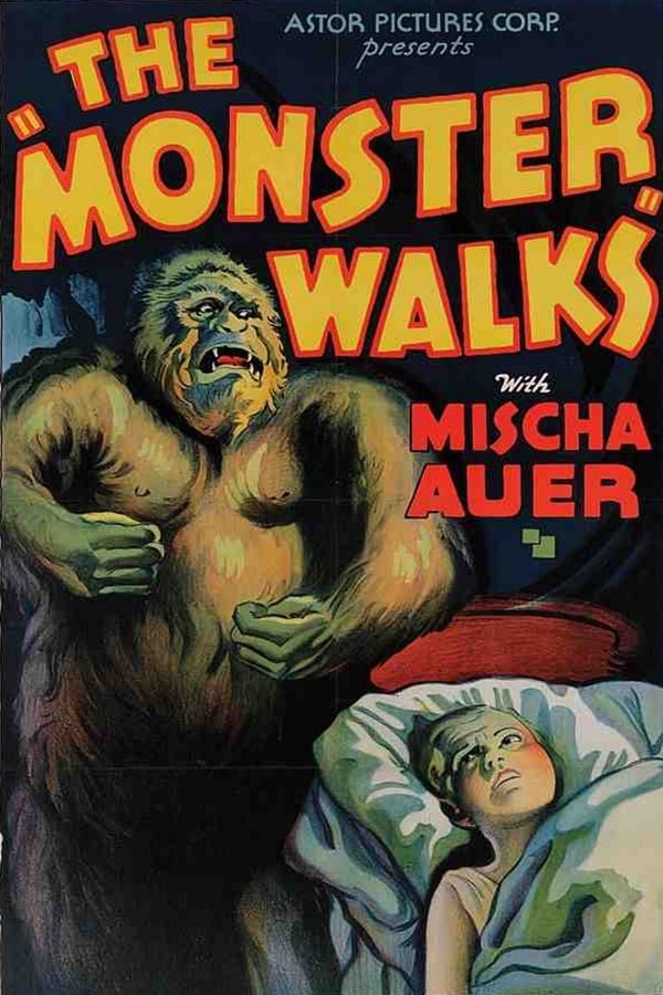 Cover of the movie The Monster Walks