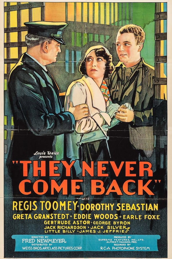 Cover of the movie They Never Come Back