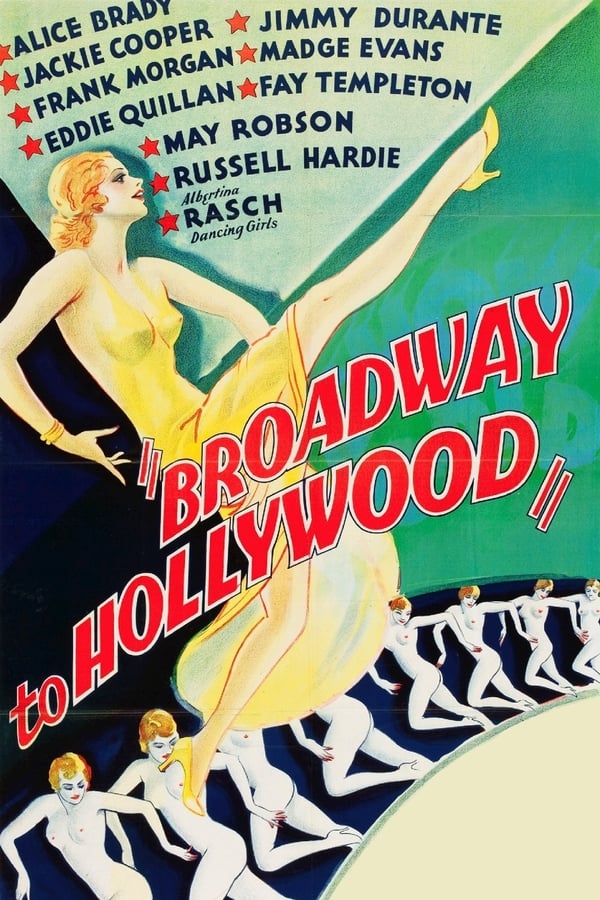 Cover of the movie Broadway to Hollywood