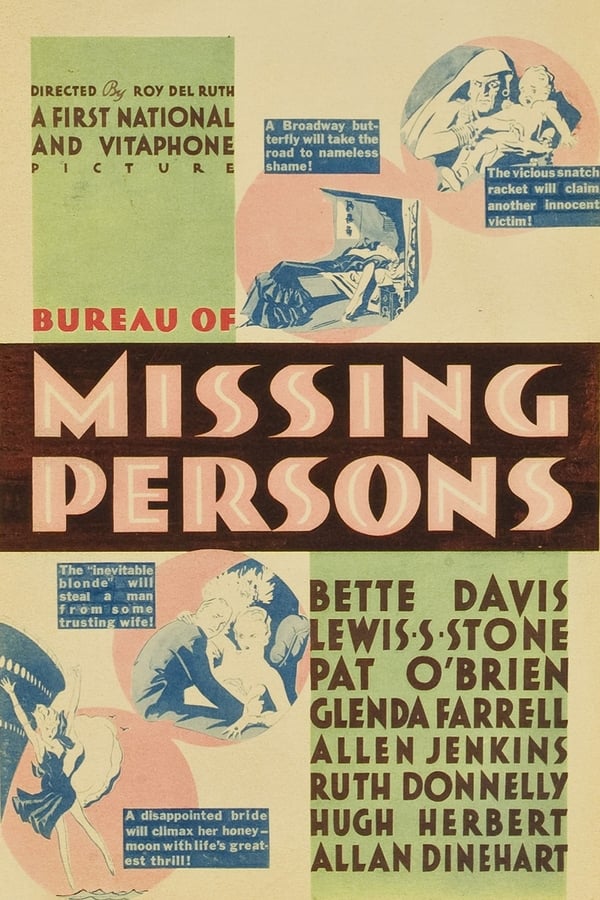 Cover of the movie Bureau of Missing Persons
