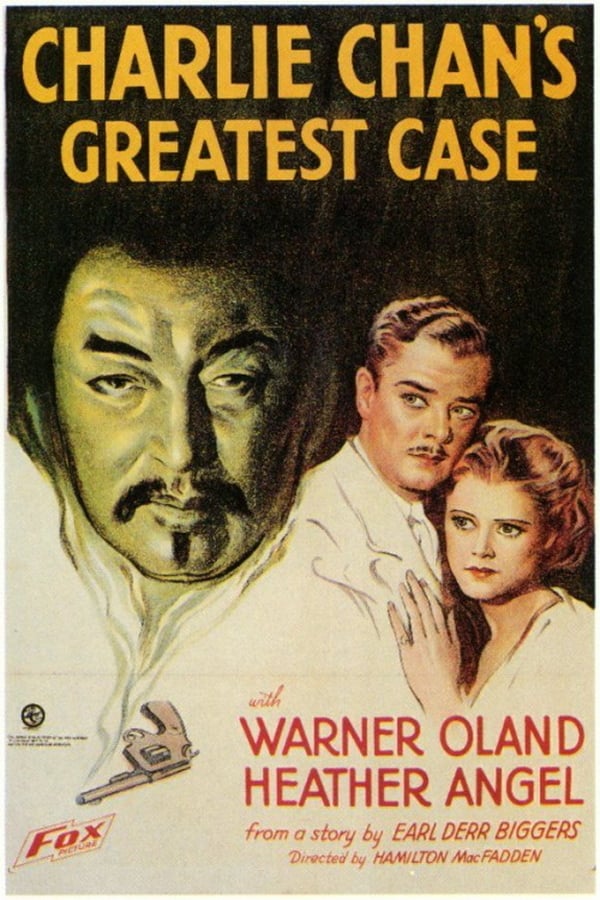 Cover of the movie Charlie Chan's Greatest Case