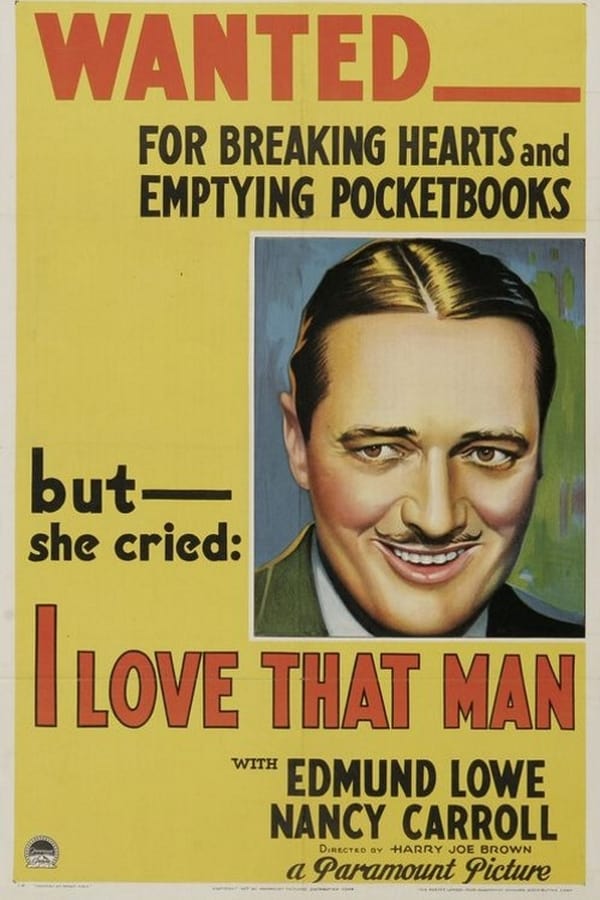 Cover of the movie I Love That Man