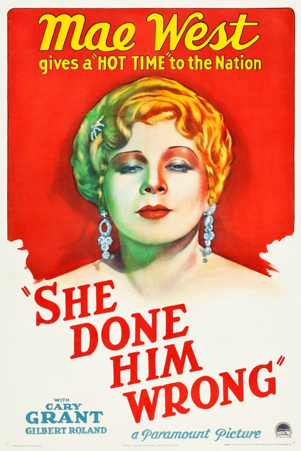 Cover of the movie She Done Him Wrong