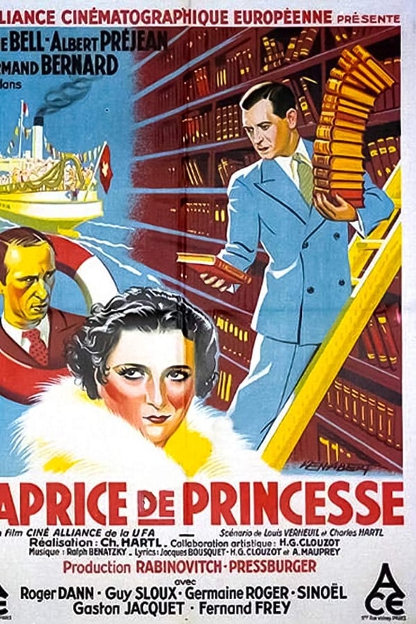Cover of the movie Caprice de princesse