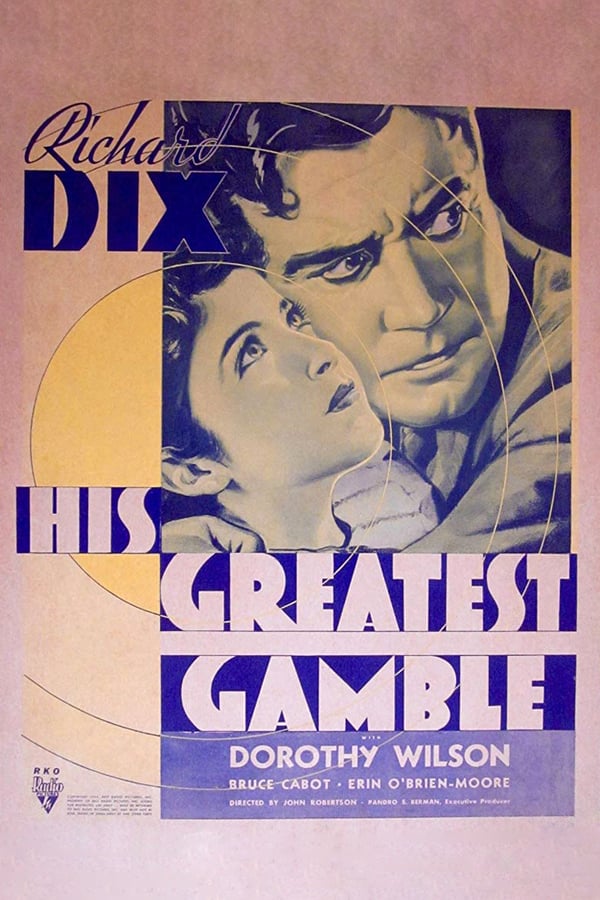 Cover of the movie His Greatest Gamble