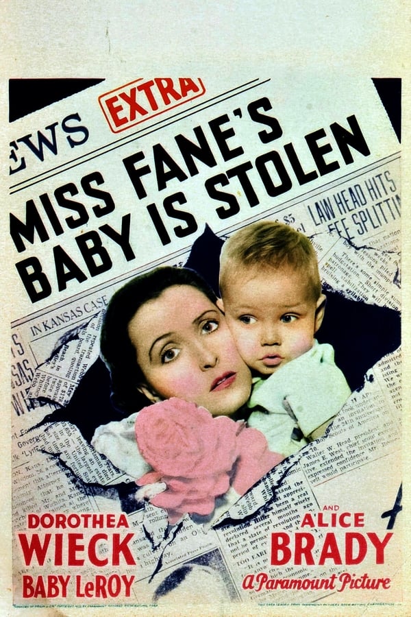 Cover of the movie Miss Fane's Baby Is Stolen