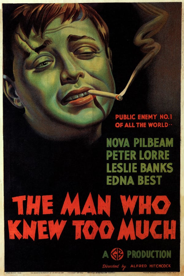Cover of the movie The Man Who Knew Too Much