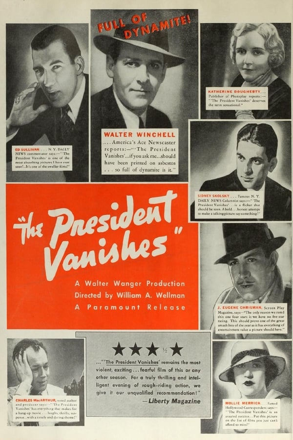 Cover of the movie The President Vanishes