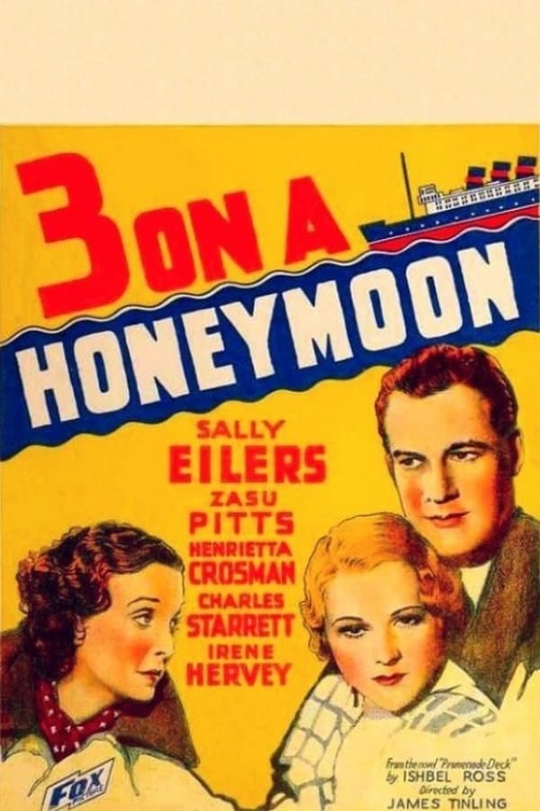 Cover of the movie Three on a Honeymoon