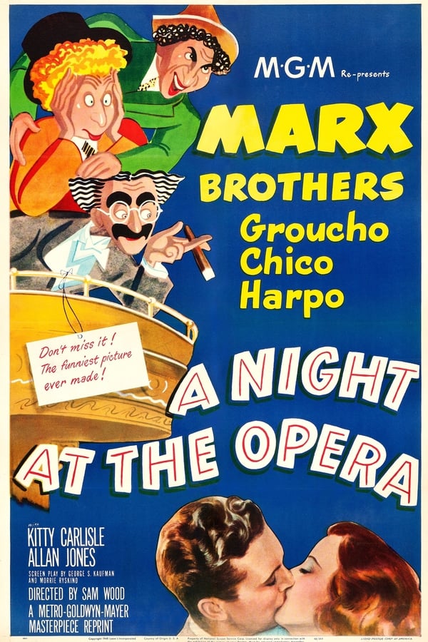 Cover of the movie A Night at the Opera