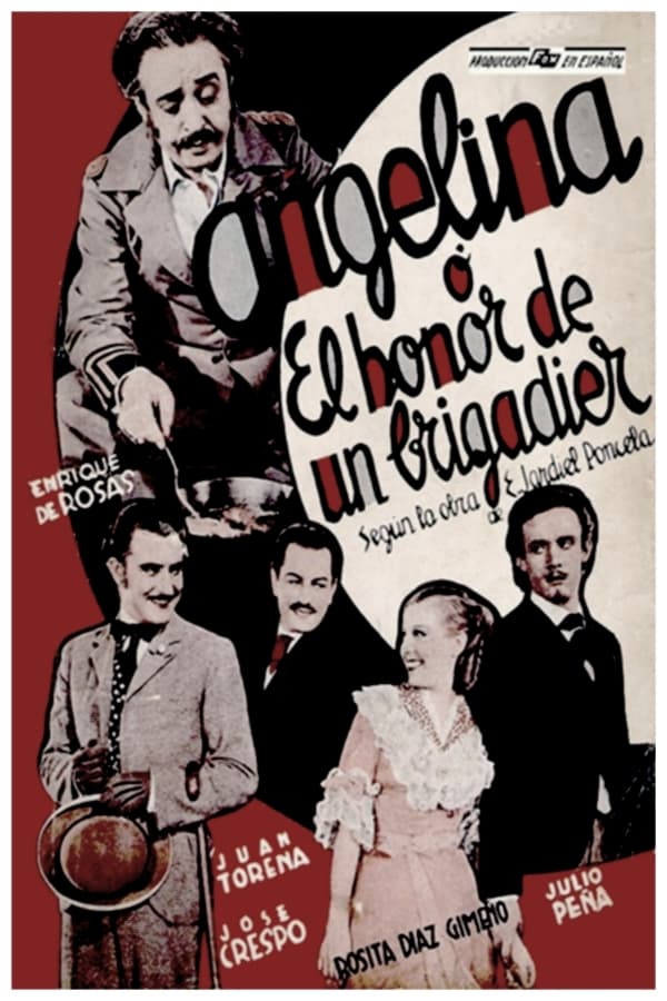 Cover of the movie Angelina, o El honor de un brigadier
